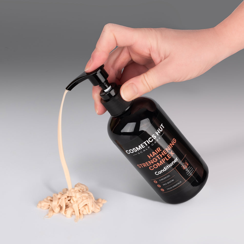 Hair Strengthening Conditioner Ginger Oil, Biotin, Keratin