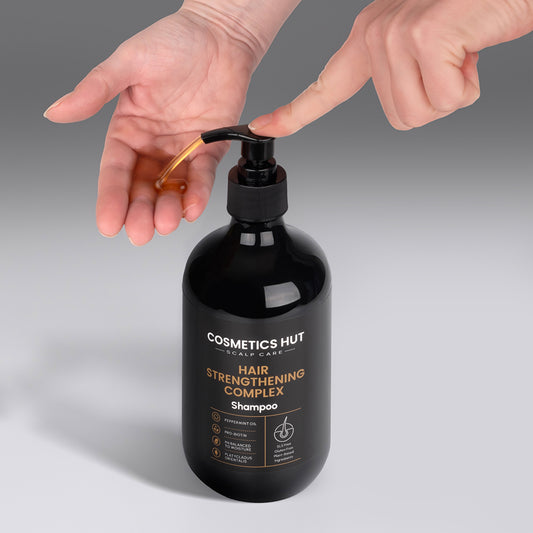 Hair Strengthening Shampoo Peppermint Oil, Biotin, Keratin