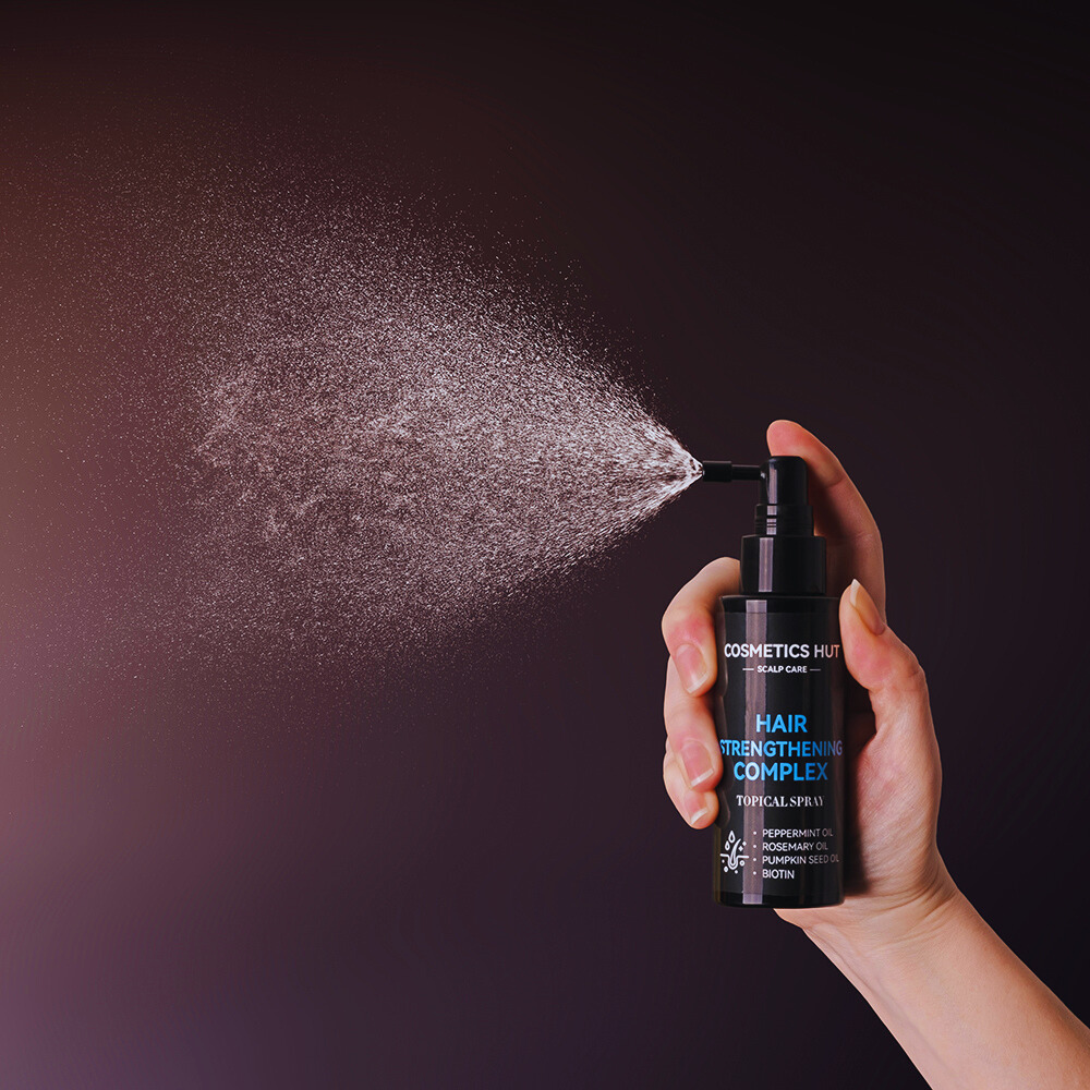 Hair Strengthening Complex Rosemary, Pumpkin Seed, Peppermint Topical Spray