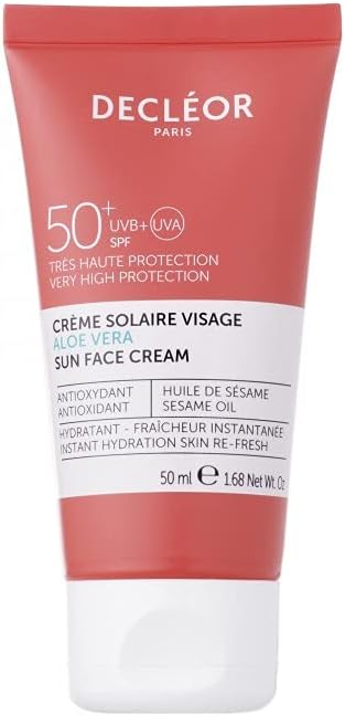 Decleor Aloe Vera Sun Face Cream SPF50 50ml