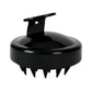 Silicone Scalp Massager Shampoo Brush for Hair Growth, Scalp Care and Head Massage, Shower Hair Scrub Brush Scalp Scrubber/Exfoliator for Dandruff, Super Hygienic and Durable, Black