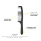 Hair Styling Comb for Men and Women - Scalp Massage Comb for All Hair Types - Heatless Haircare