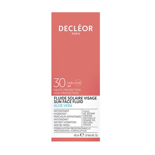 Decleor Aloe Vera Sun Face Fluid SPF30 40ml