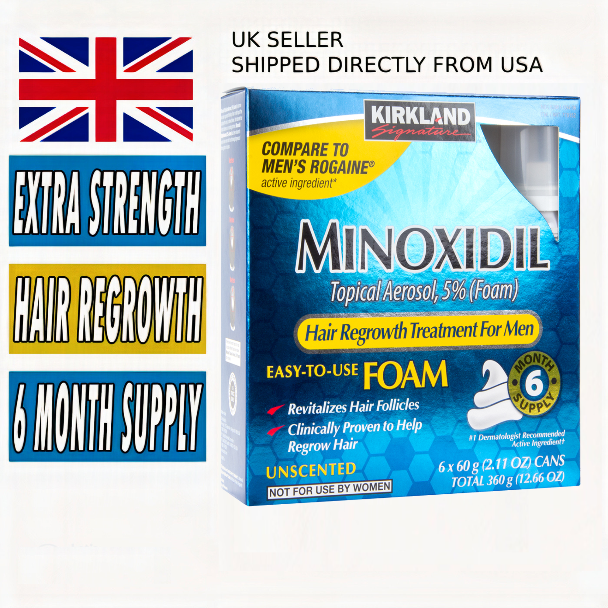 Minoxidil foam deals