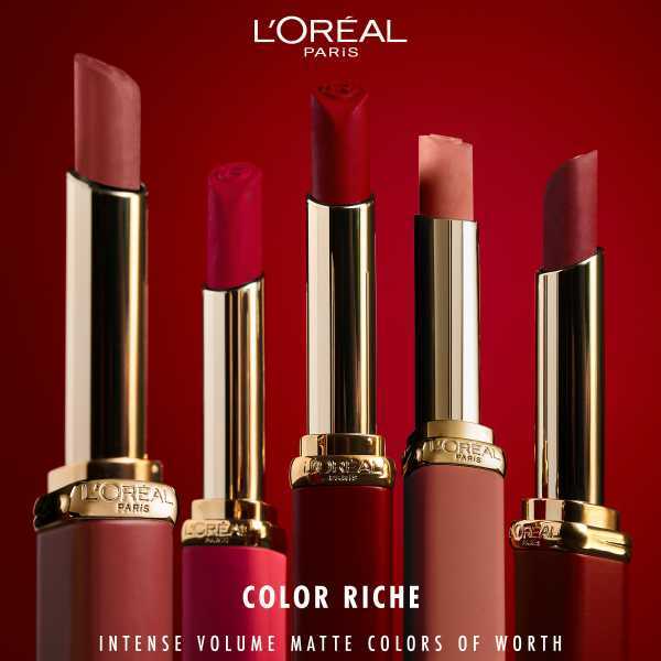 L'oreal Paris Color Riche Volume Matte Lipstick 600 Nude Audacious